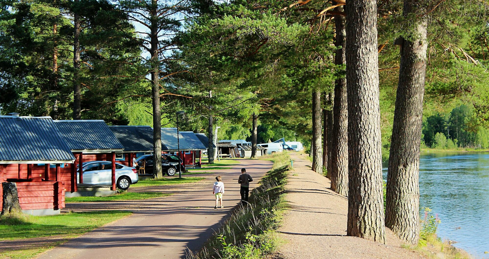 Aelvdalens Camping Dış mekan fotoğraf